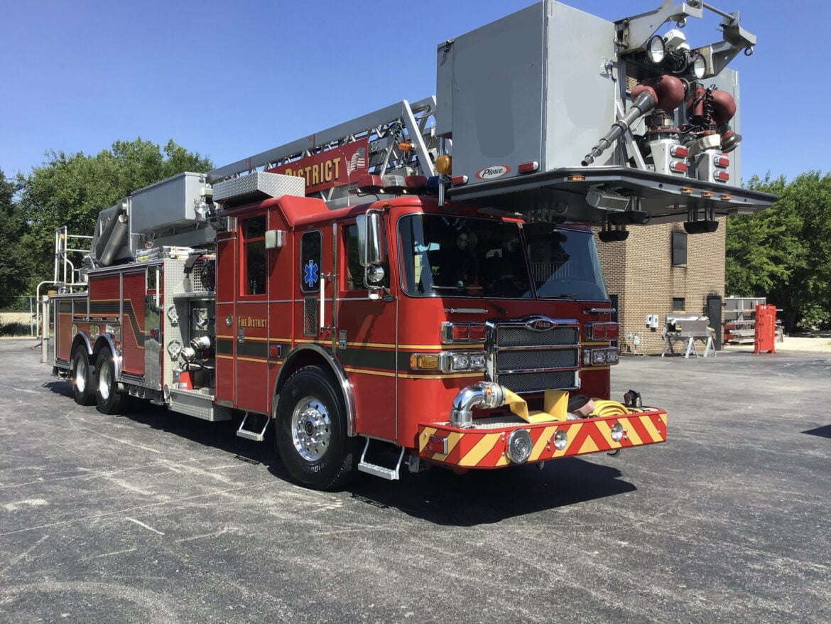 2008 Pierce 100′ Platform #716216