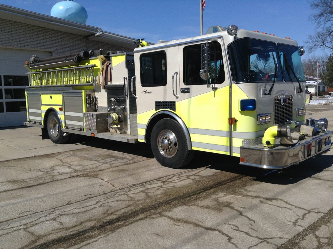 1991 Spartan Alexis Pumper Tanker #A71619