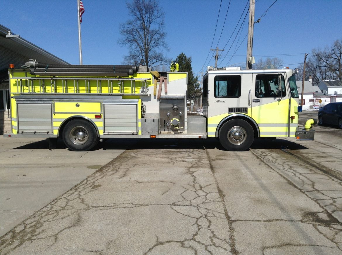 1991 Spartan Alexis Pumper Tanker #A71619