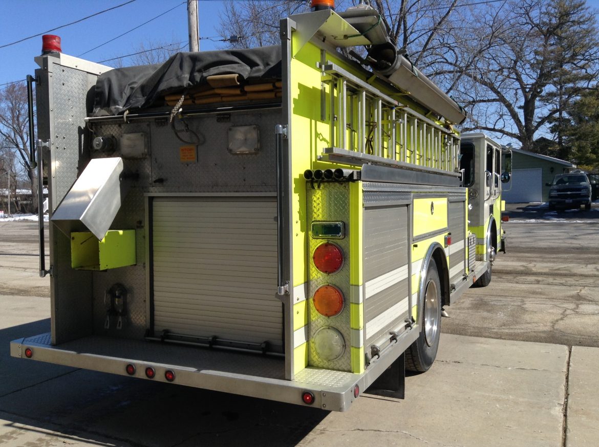 1991 Spartan Alexis Pumper Tanker #A71619