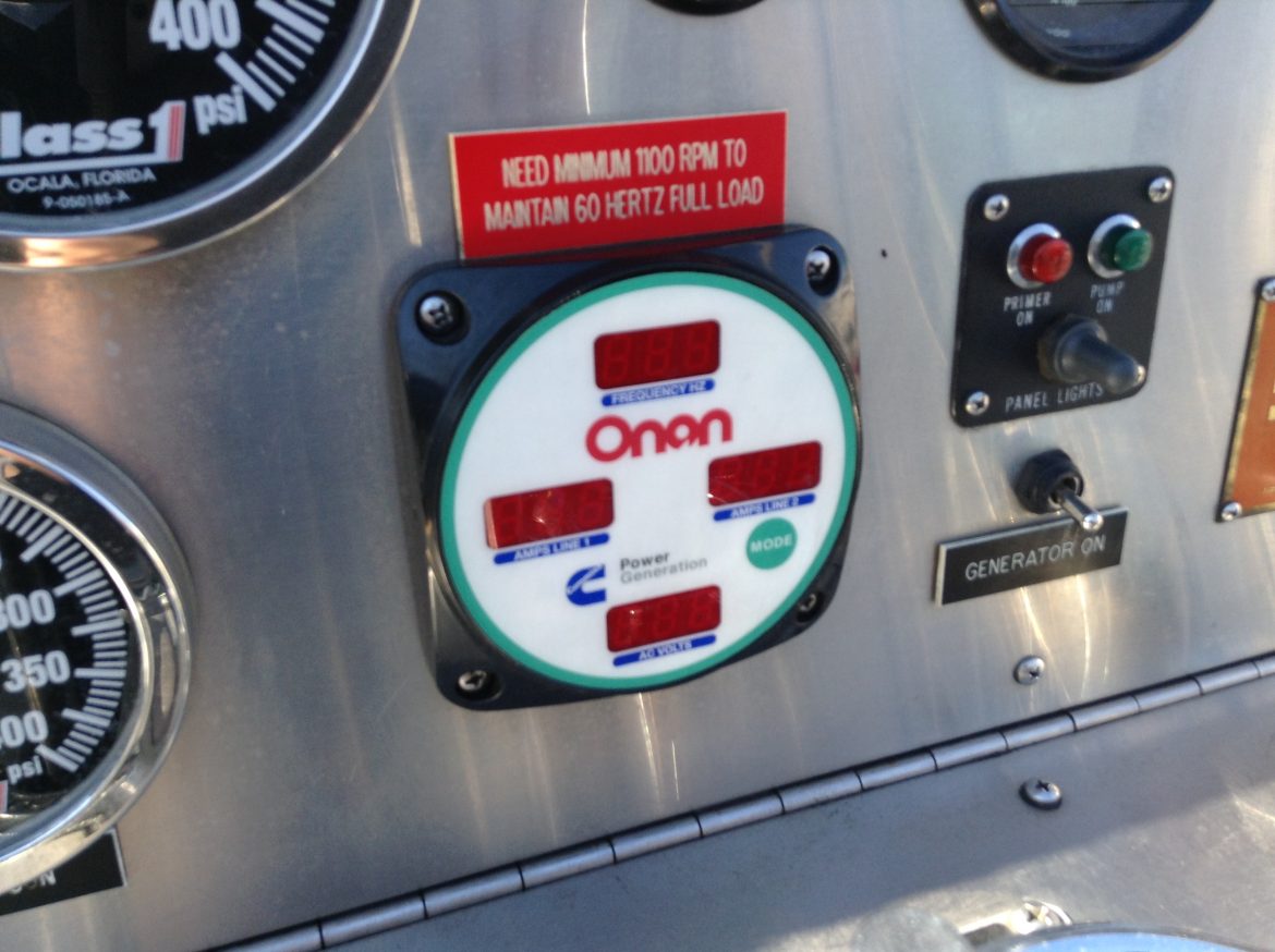 1991 Spartan Alexis Pumper Tanker #A71619