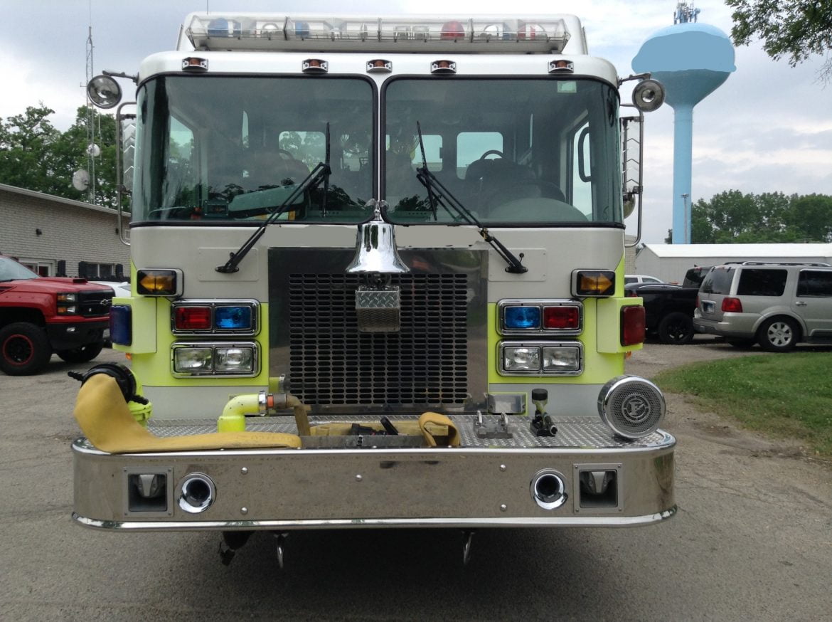 2001 Spartan Alexis Pumper Tanker #71659