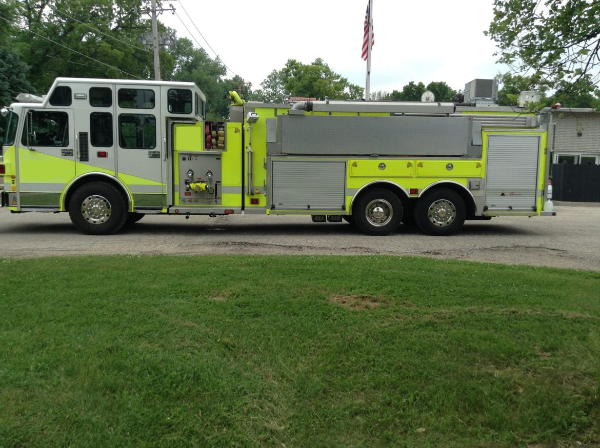 2001 Spartan Alexis Pumper Tanker #71659