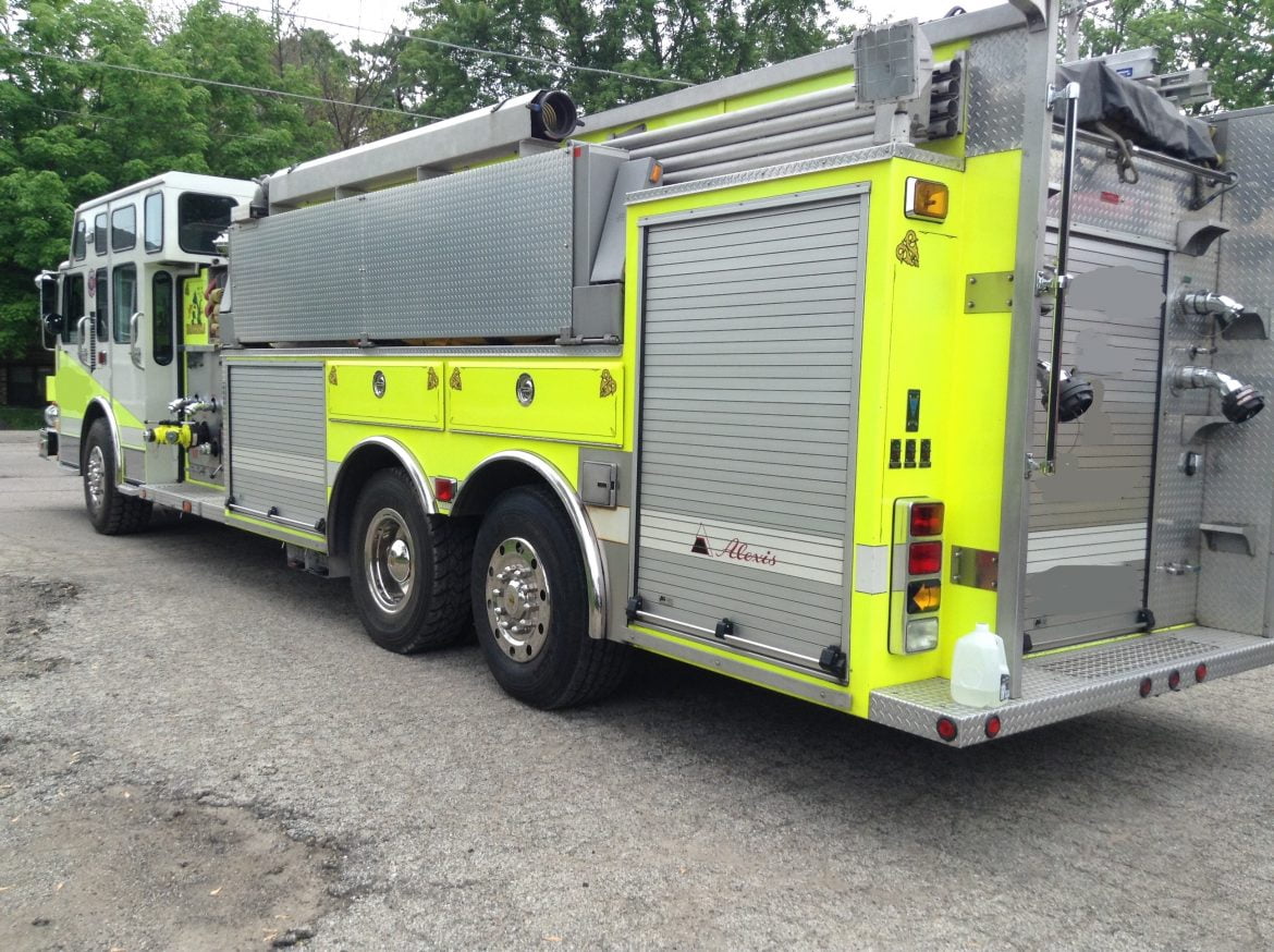 2001 Spartan Alexis Pumper Tanker #71659