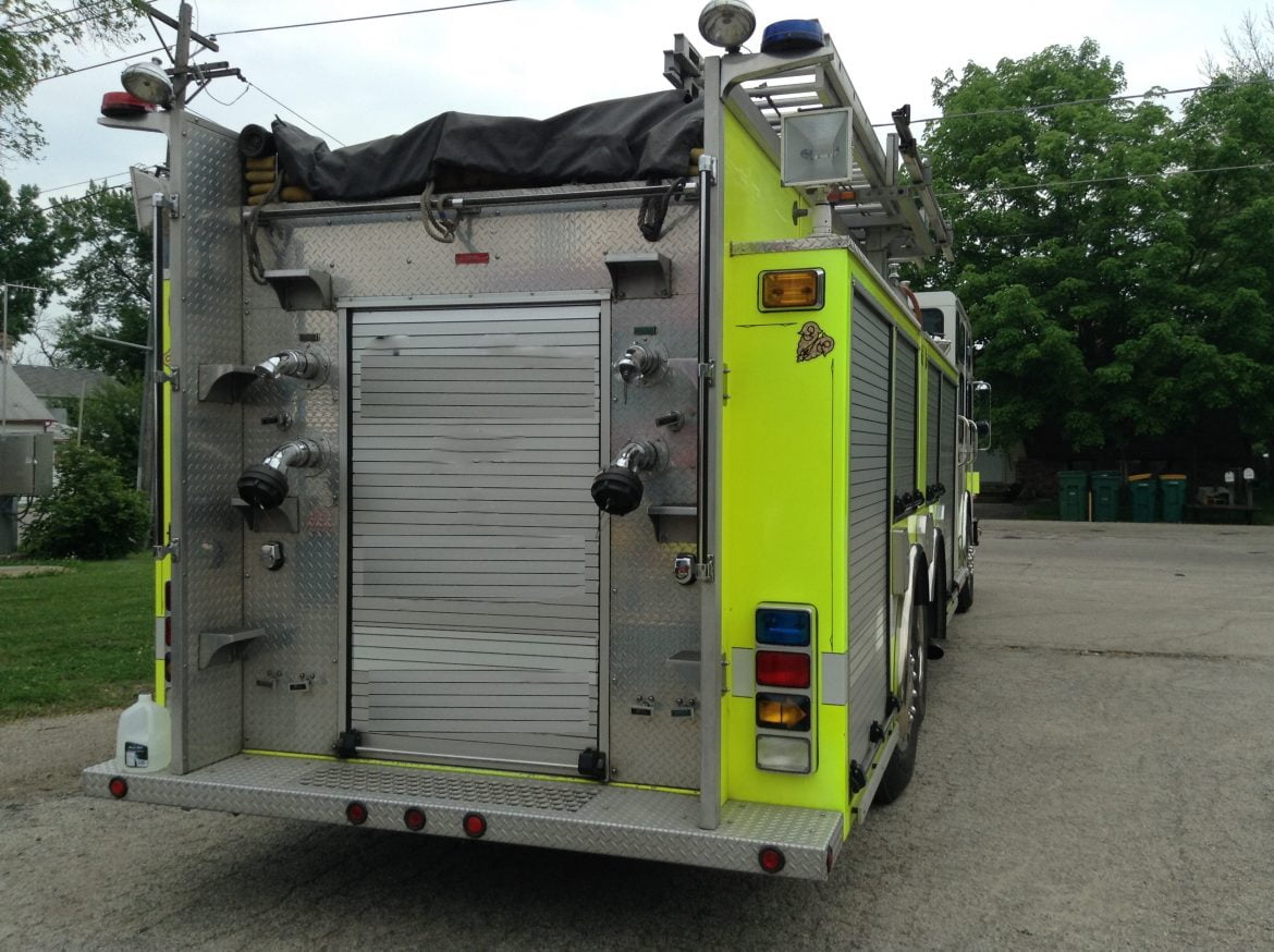 2001 Spartan Alexis Pumper Tanker #71659