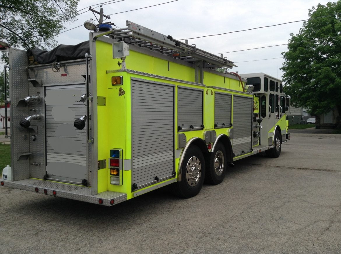 2001 Spartan Alexis Pumper Tanker #71659