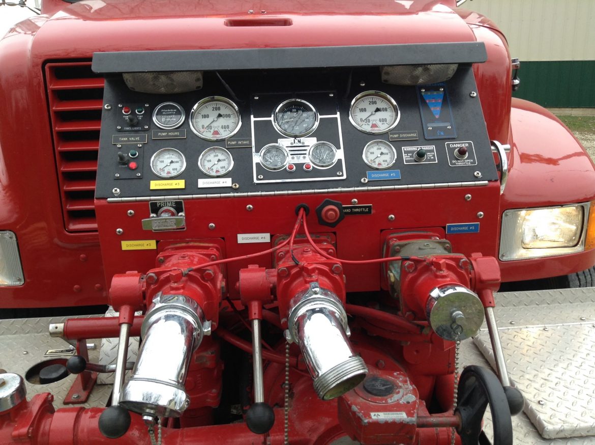 1996 IH Alexis Pumper Tanker #71692