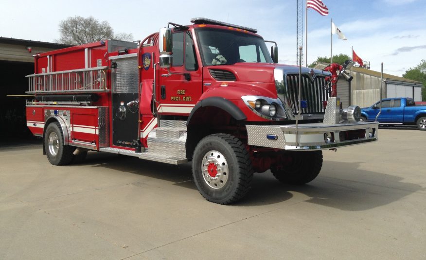 2008 IH 4×4 Pumper Brush Truck Tanker #716111