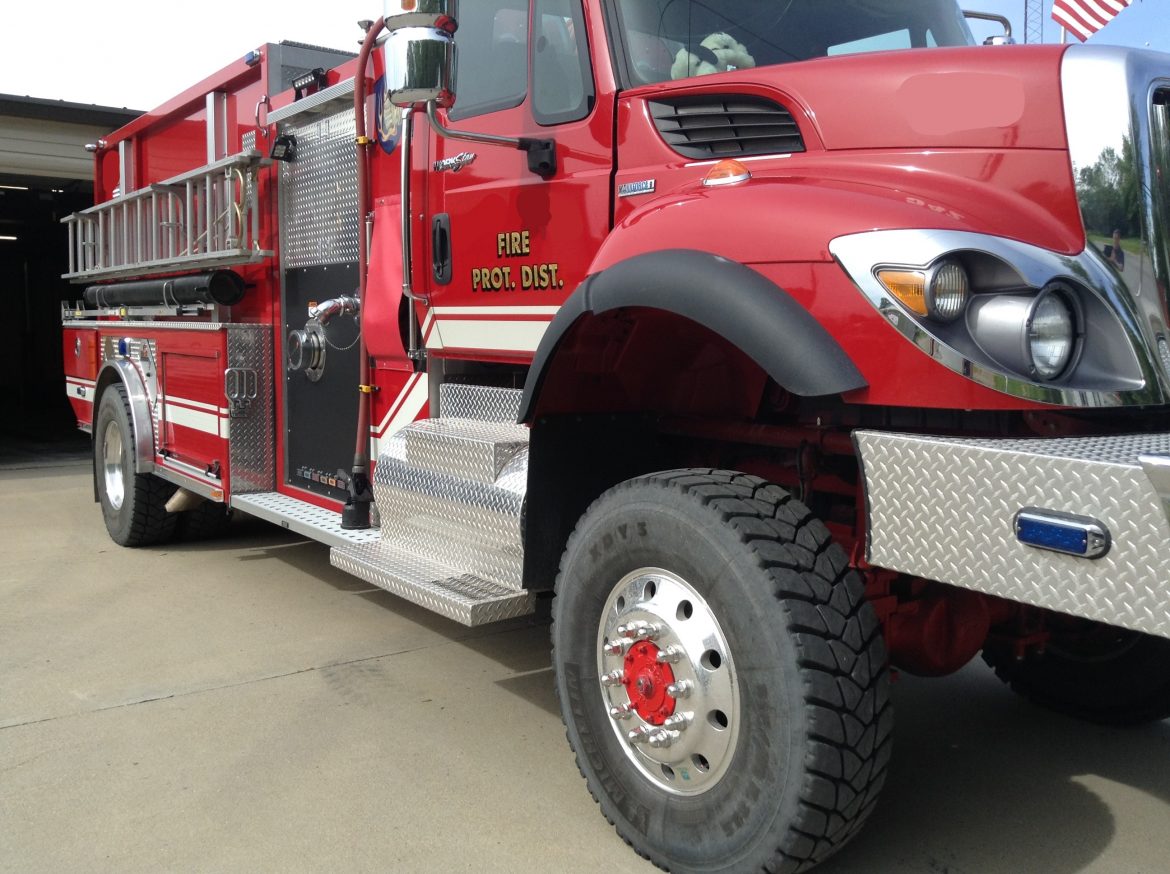2008 IH 4×4 Pumper Brush Truck Tanker #716111
