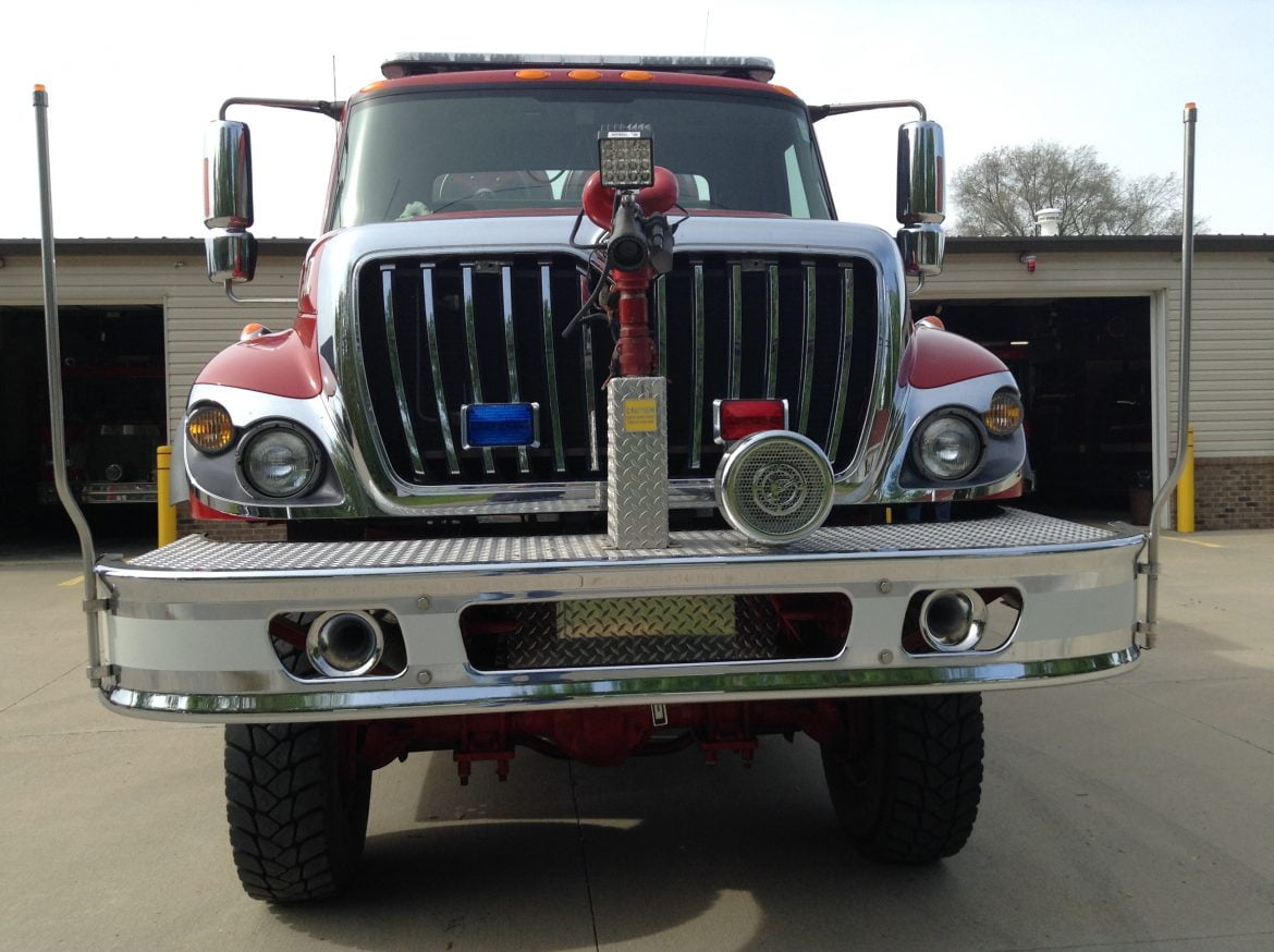 2008 IH 4×4 Pumper Brush Truck Tanker #716111