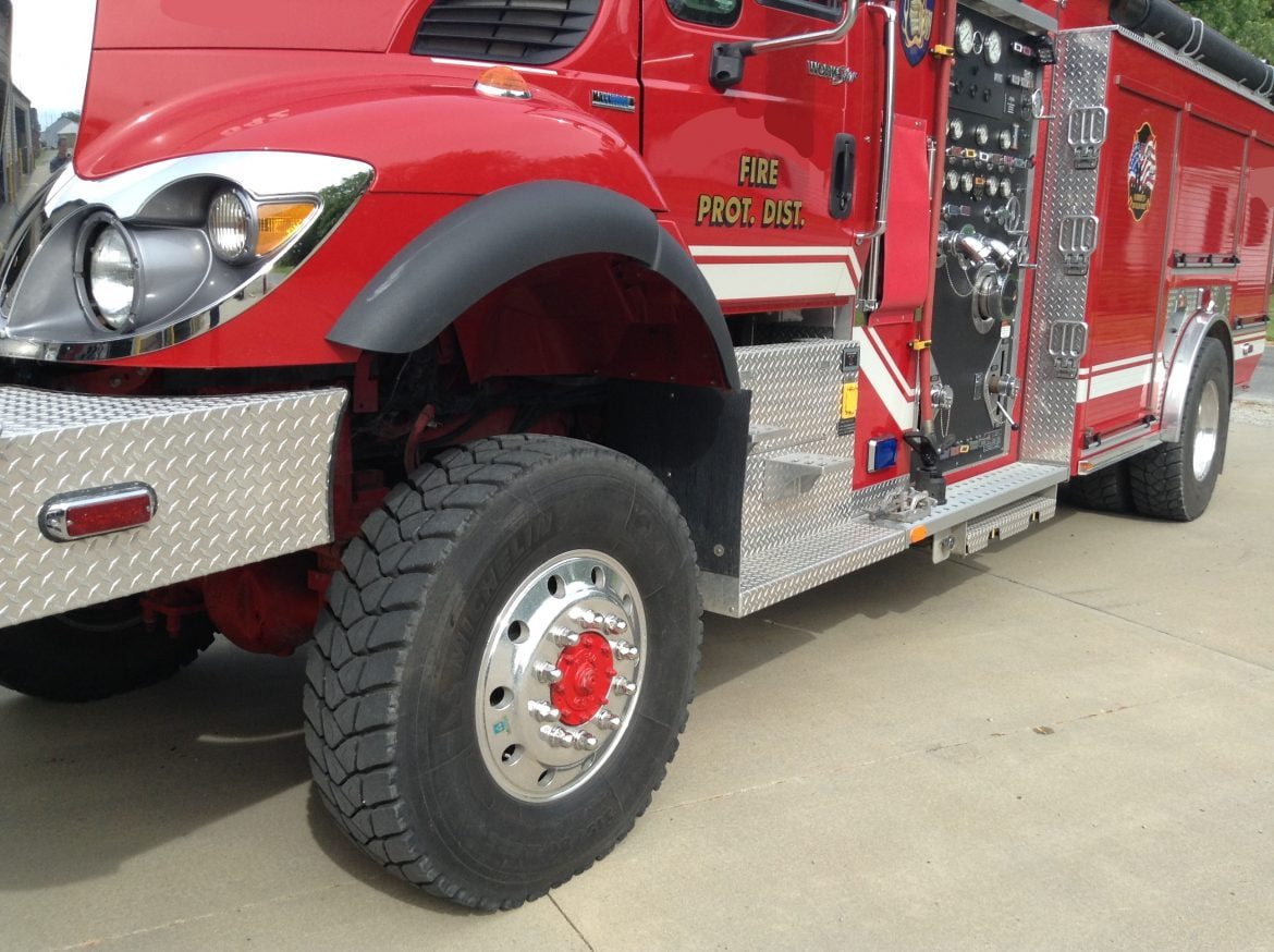 2008 IH 4×4 Pumper Brush Truck Tanker #716111
