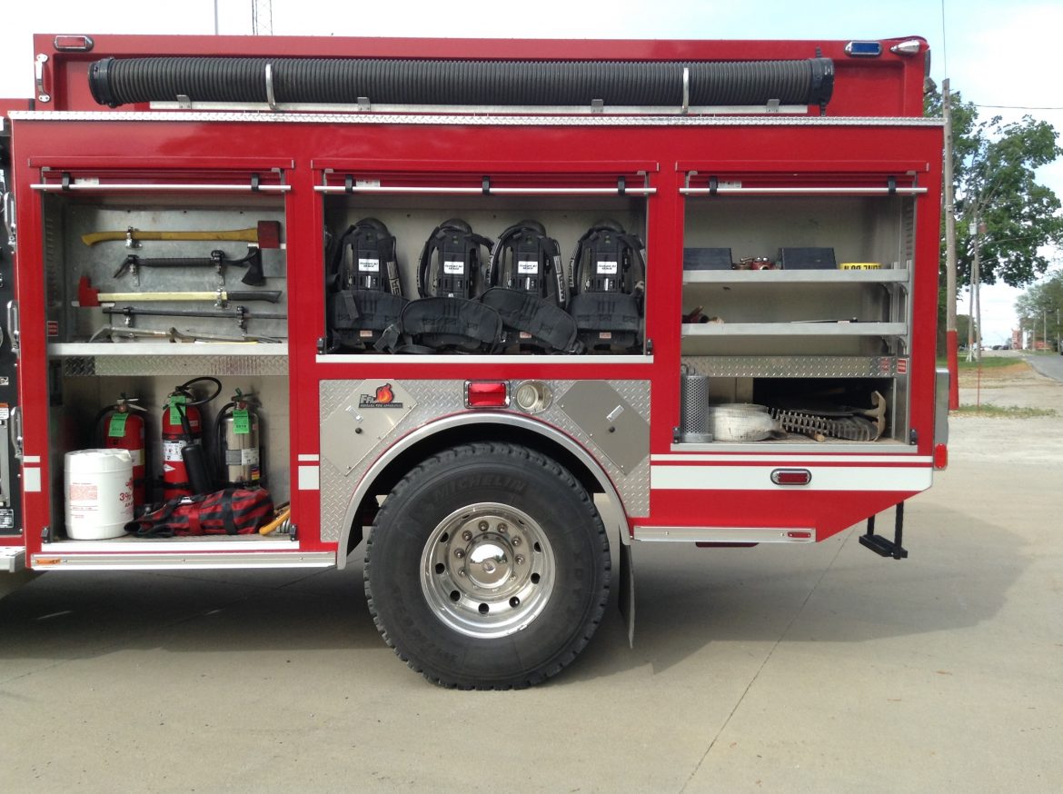 2008 IH 4×4 Pumper Brush Truck Tanker #716111