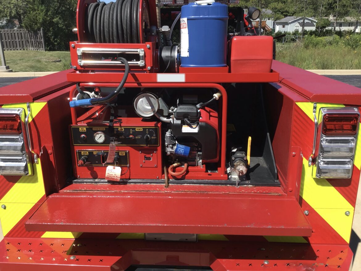 2012 200 Gallon High Pressure Skid Unit #716220