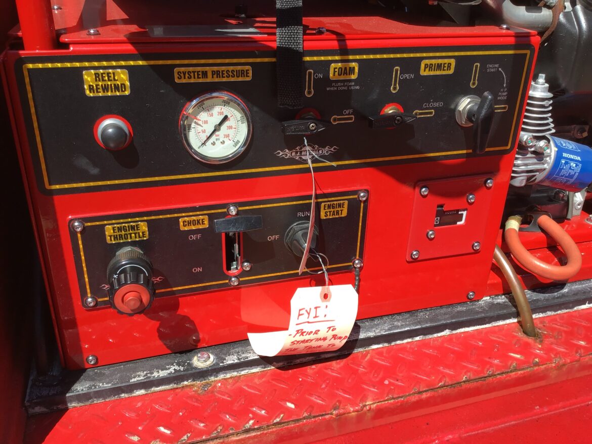 2012 200 Gallon High Pressure Skid Unit #716220