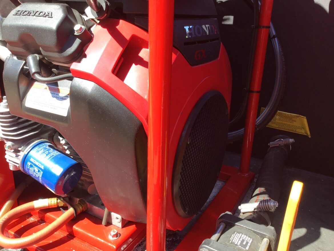 2012 200 Gallon High Pressure Skid Unit #716220