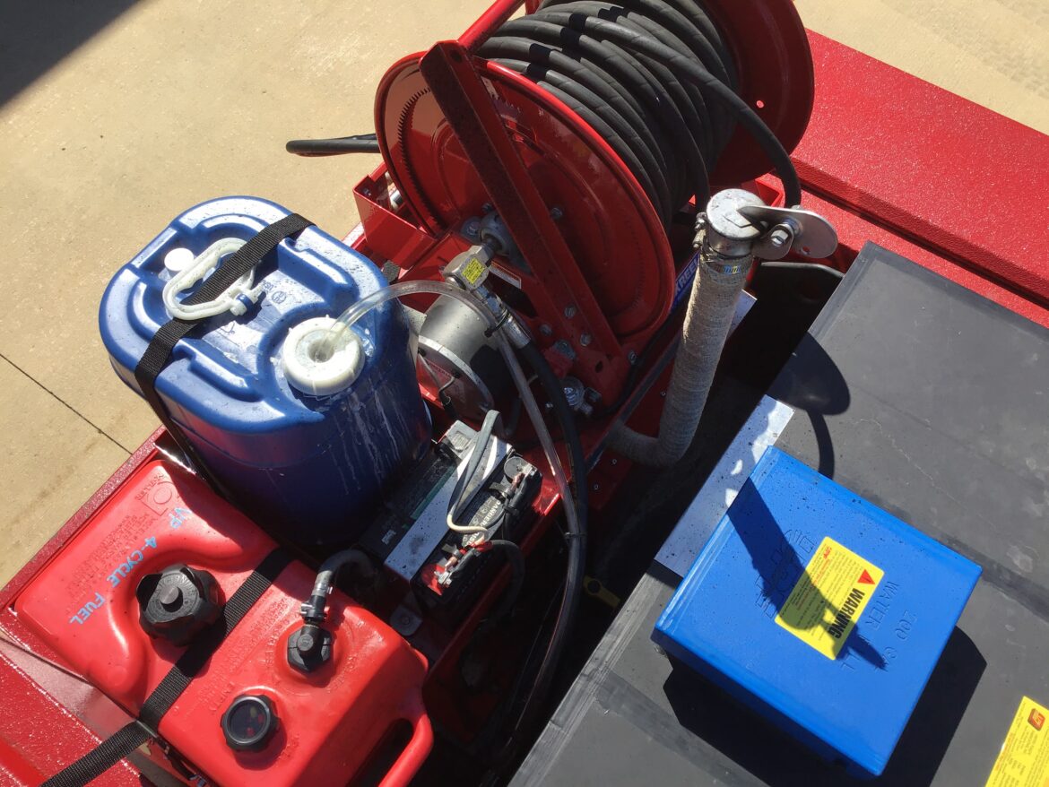 2012 200 Gallon High Pressure Skid Unit #716220