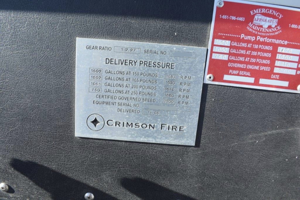 2006 International Crimson Pumper #716226