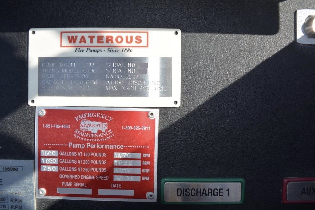 2006 International Crimson Pumper #716226