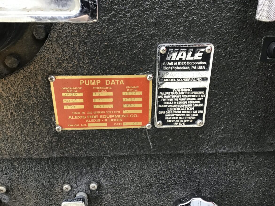 2005 Alexis Peterbilt Pumper Rescue #716227