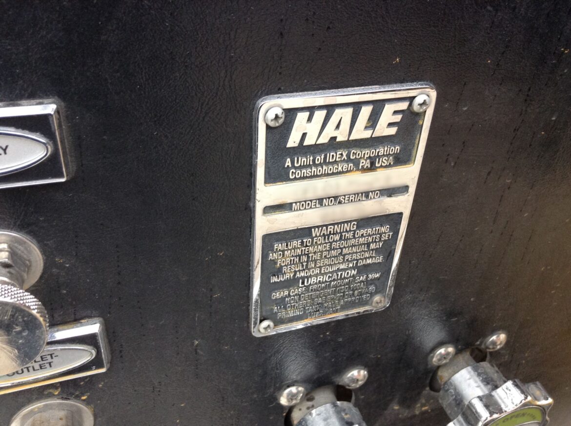 2001 Pierce Pumper Tanker #716239