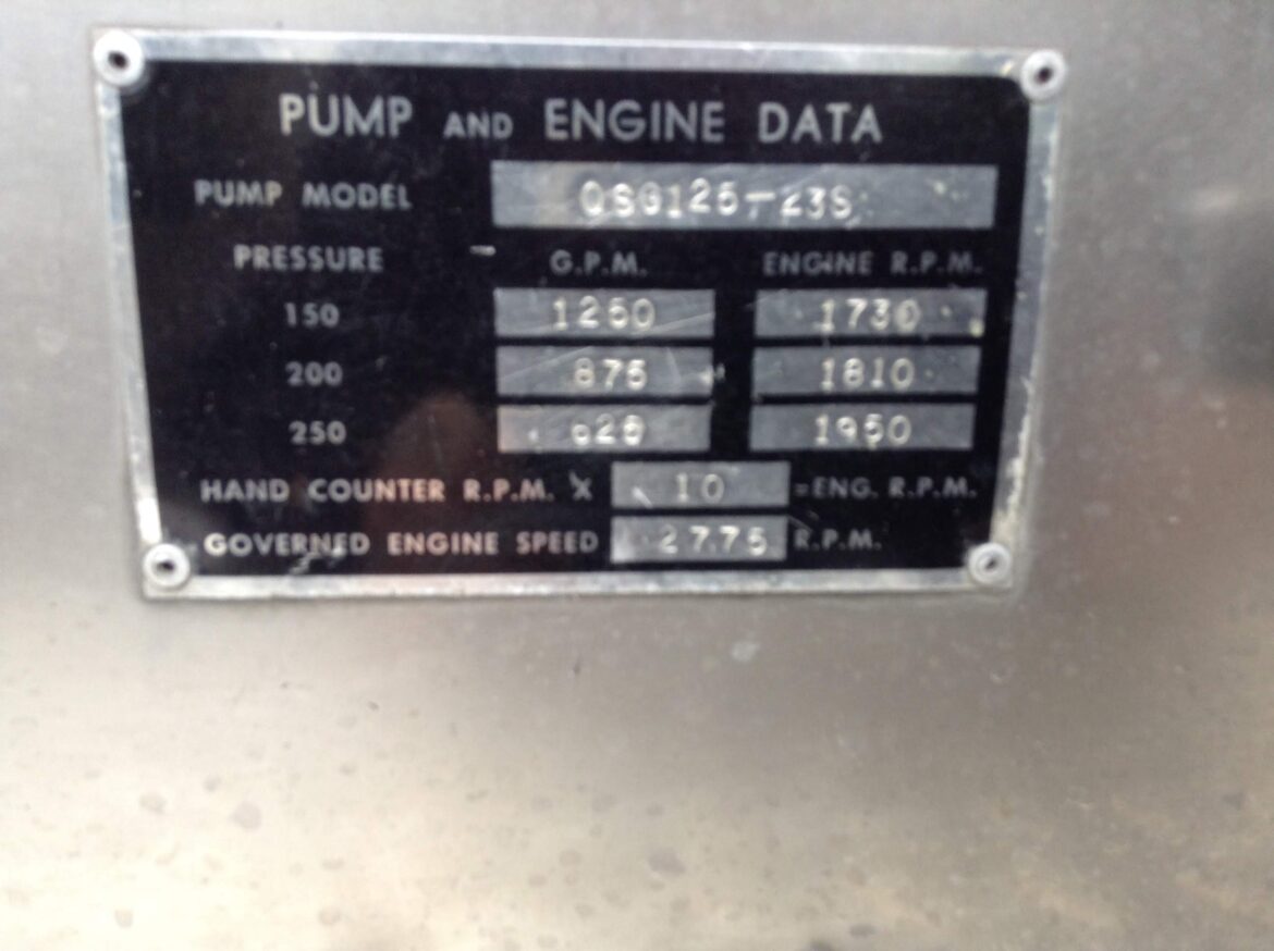 1996 HME Towers Pumper #716238