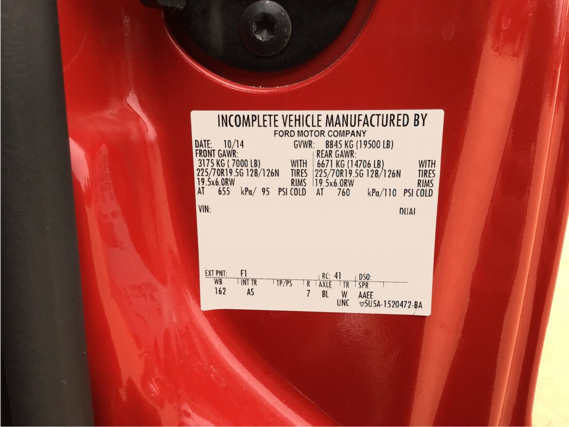 2015 F-550 Utility/Brush Truck #716241