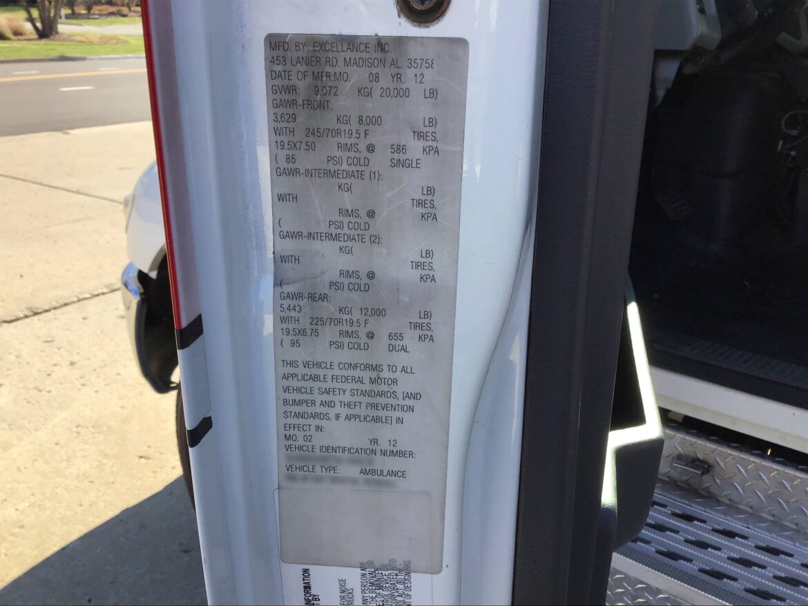 2012 International Excellence Ambulance #716242