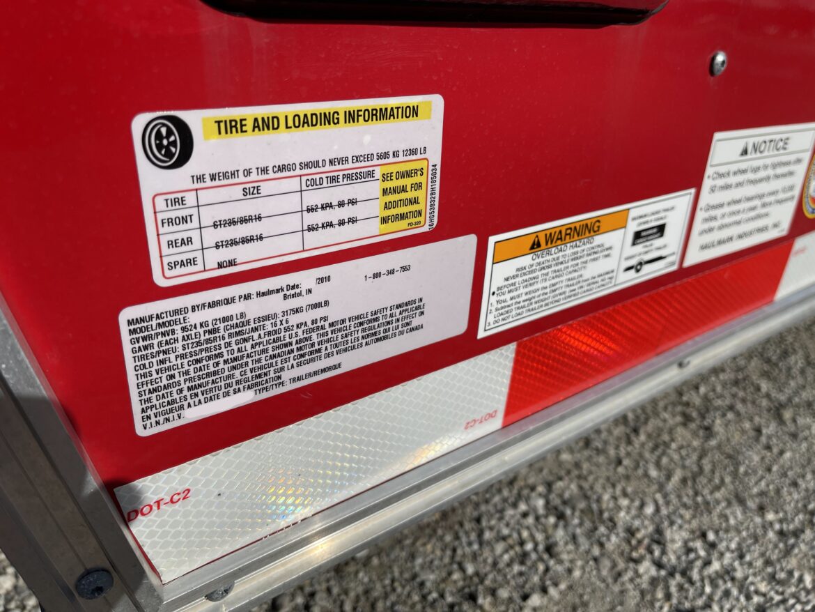 2011 38′ Haulmark Trailer #716252