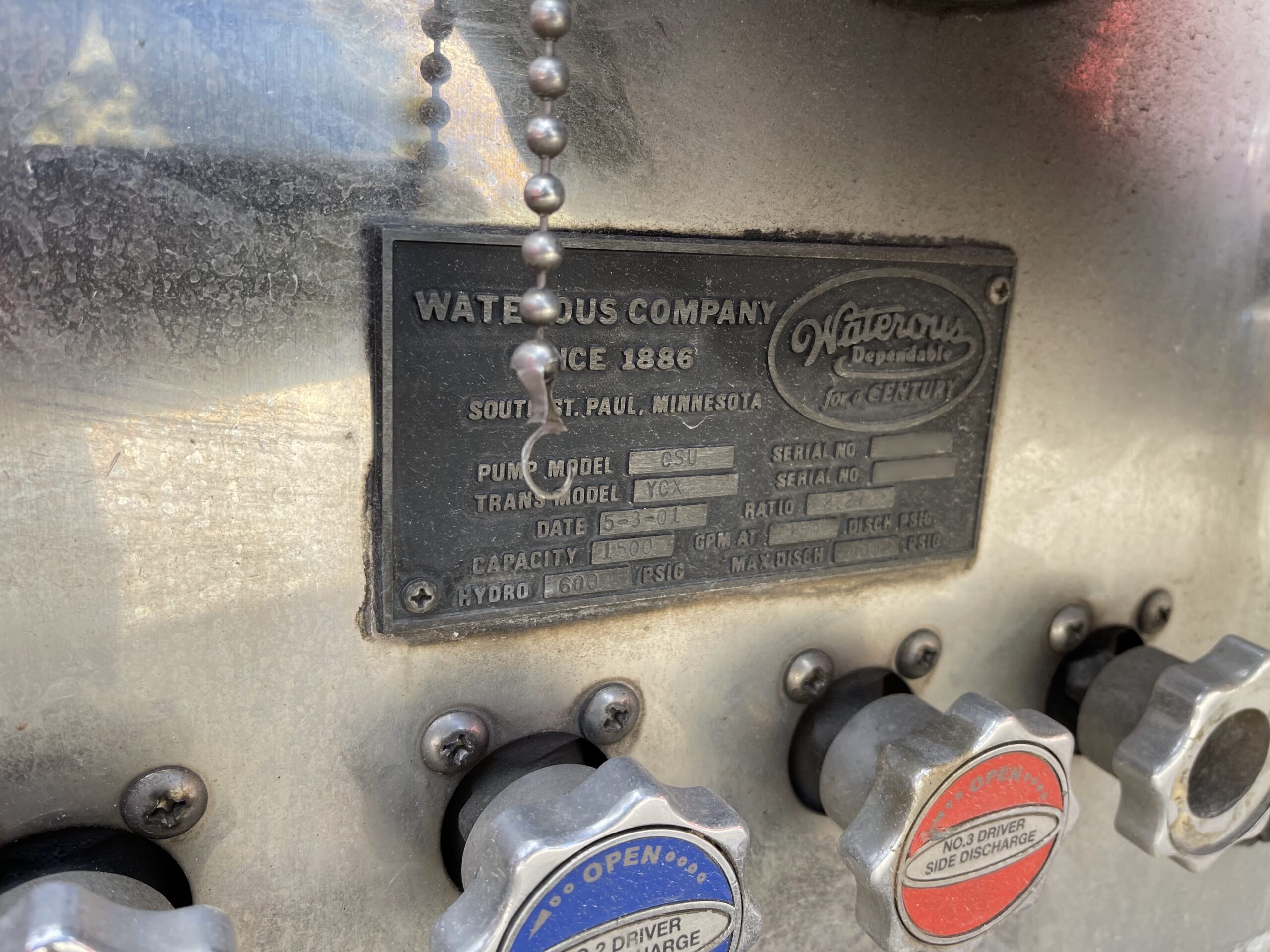 2001 Pierce Rescue Pumper #716270