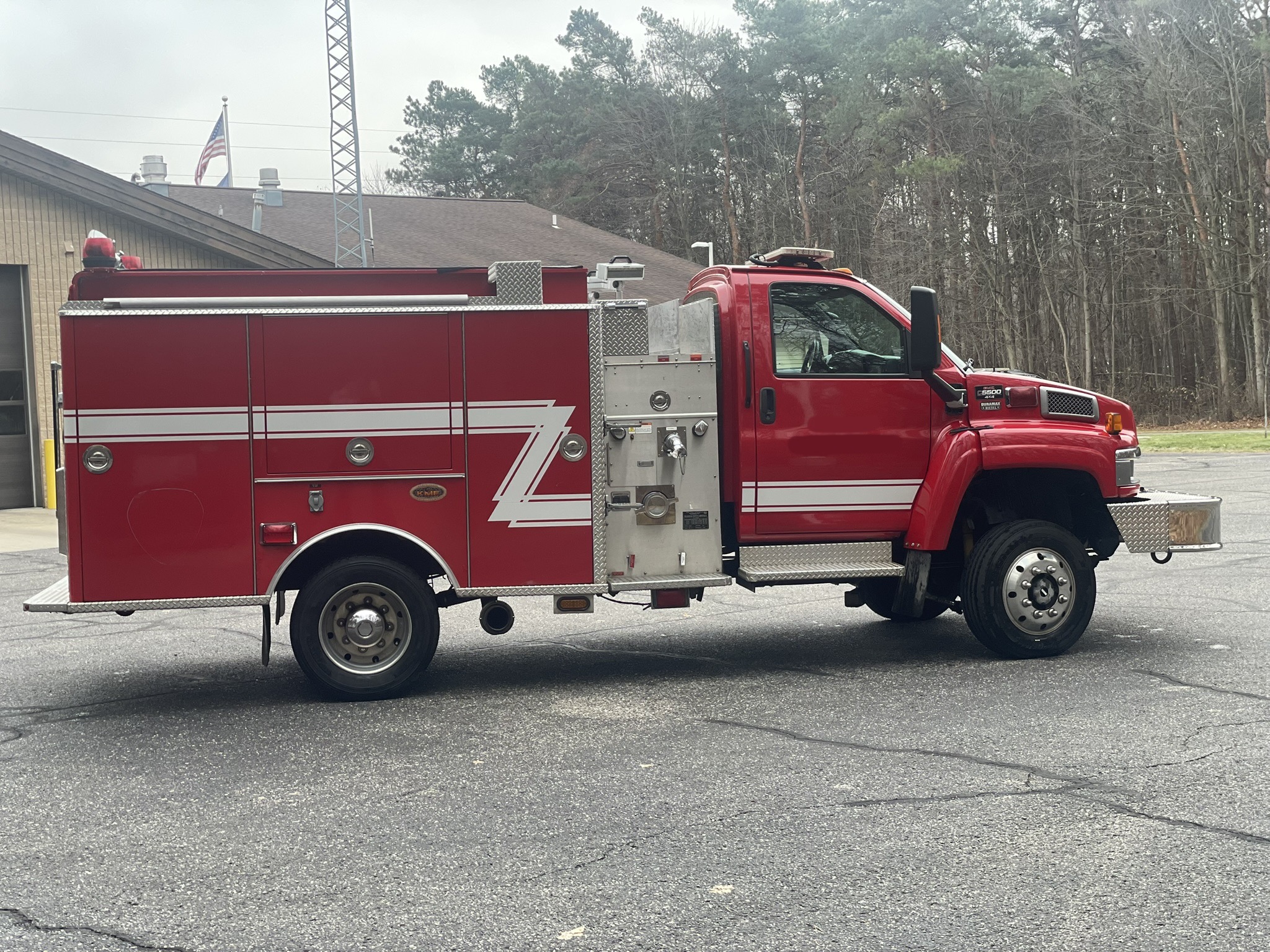 2005 KME 4×4 Midi Pumper