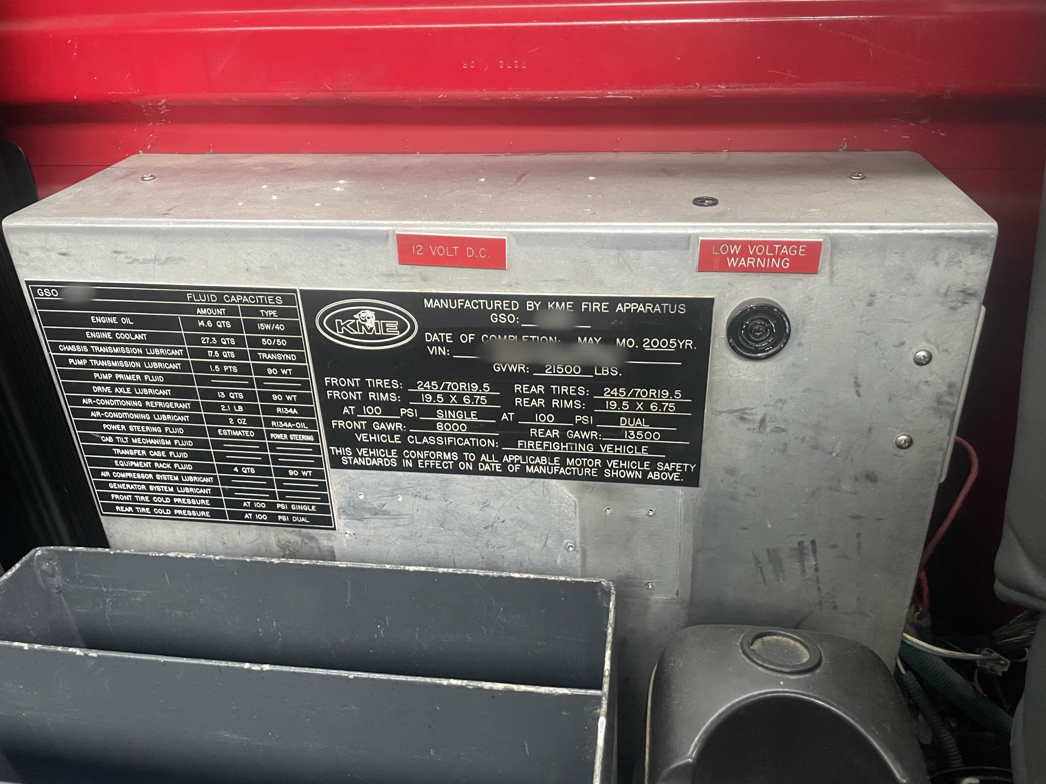 2005 KME 4×4 Midi Pumper