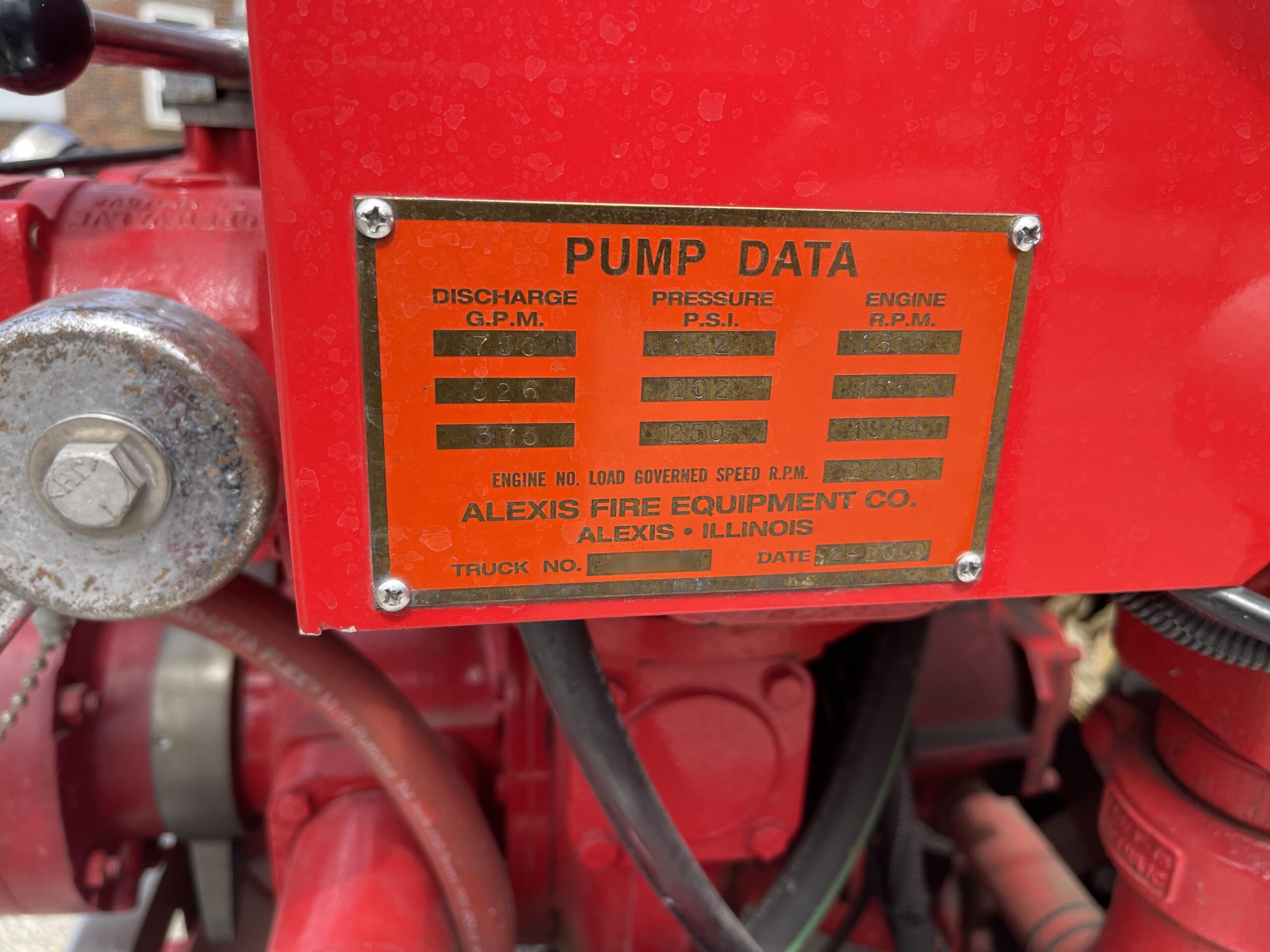 2000 Freightliner Alexis Pumper Tanker #716280