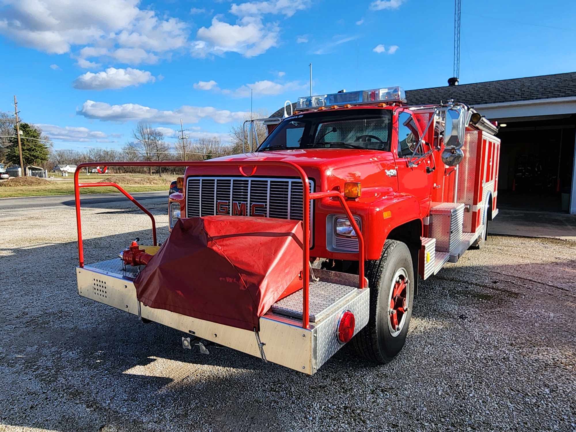 1991 GMC Top Kick Front Mount Pumper #716295