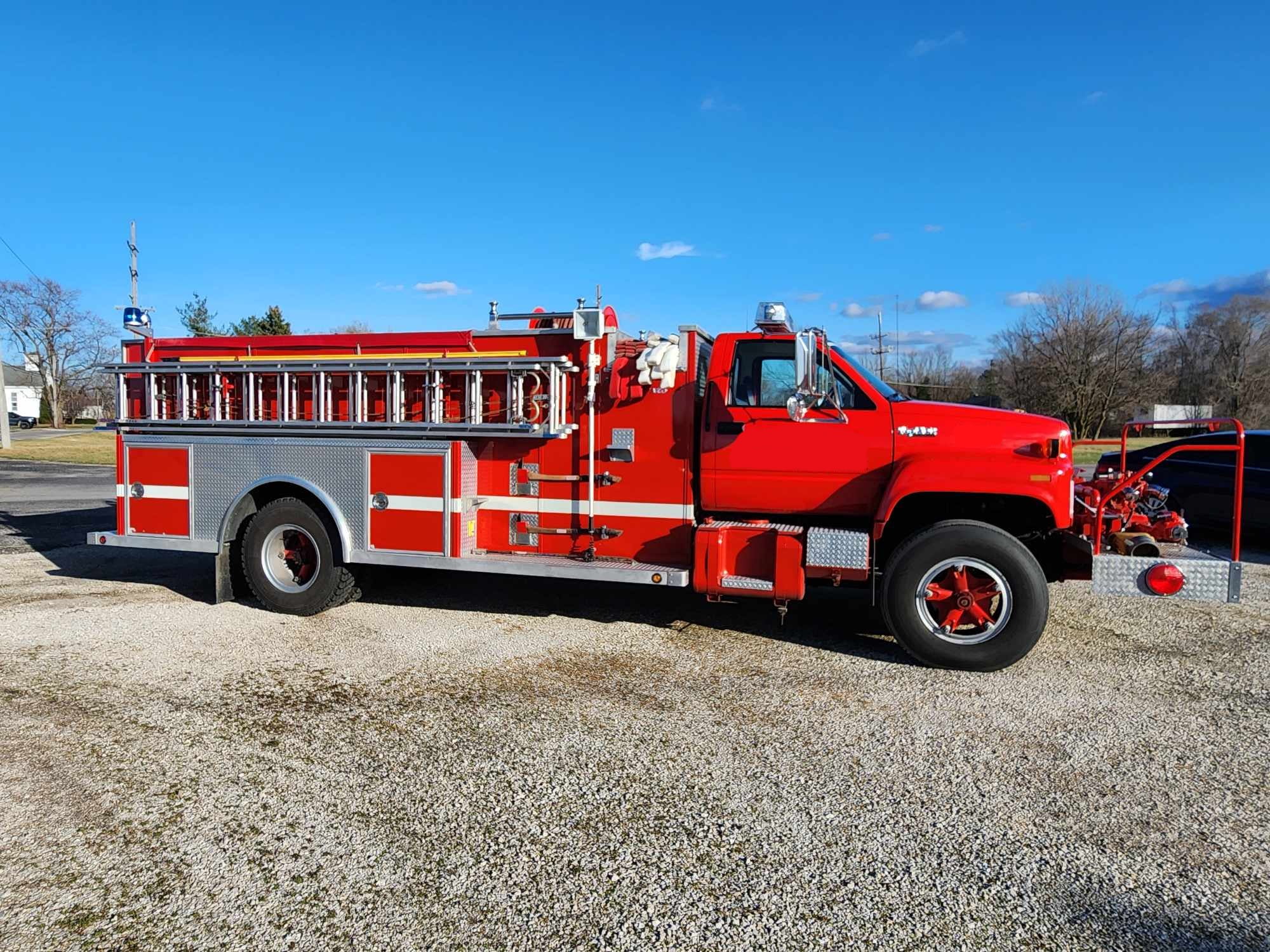 1991 GMC Top Kick Front Mount Pumper #716295