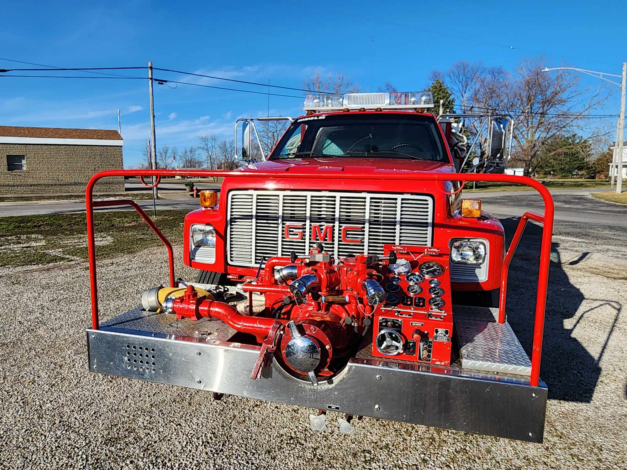 1991 GMC Top Kick Front Mount Pumper #716295