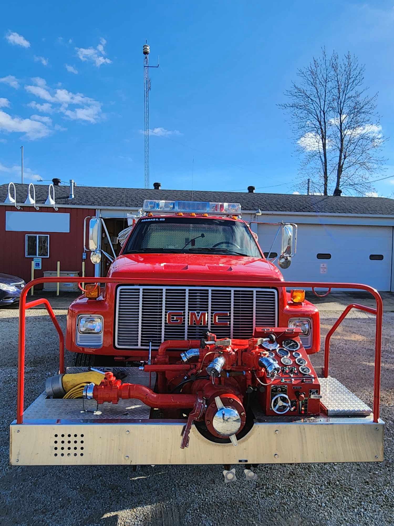1991 GMC Top Kick Front Mount Pumper #716295