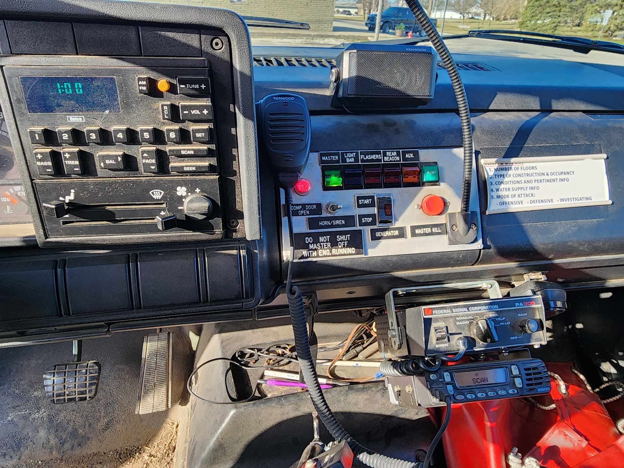 1991 GMC Top Kick Front Mount Pumper #716295