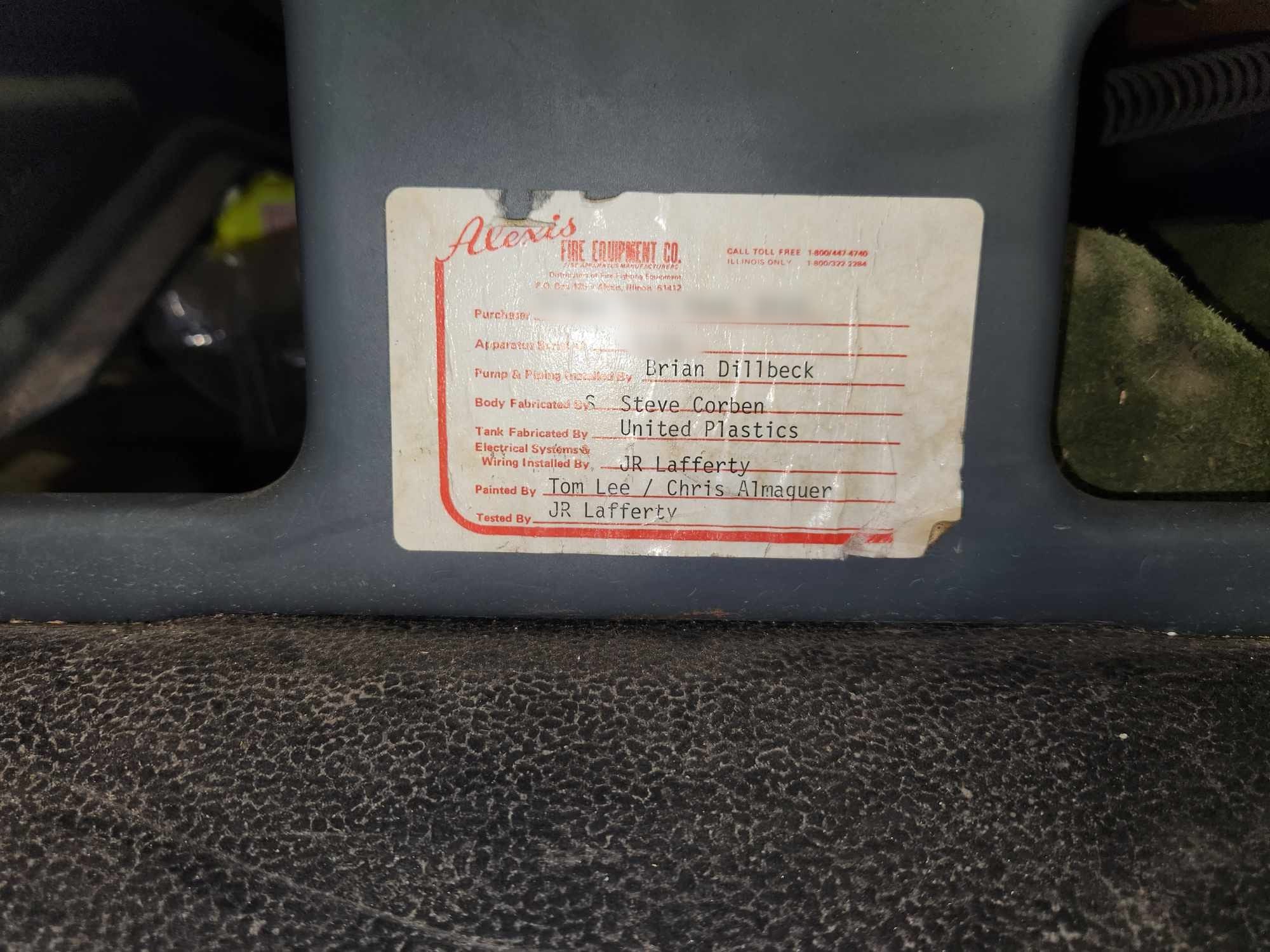 1991 GMC Top Kick Front Mount Pumper #716295