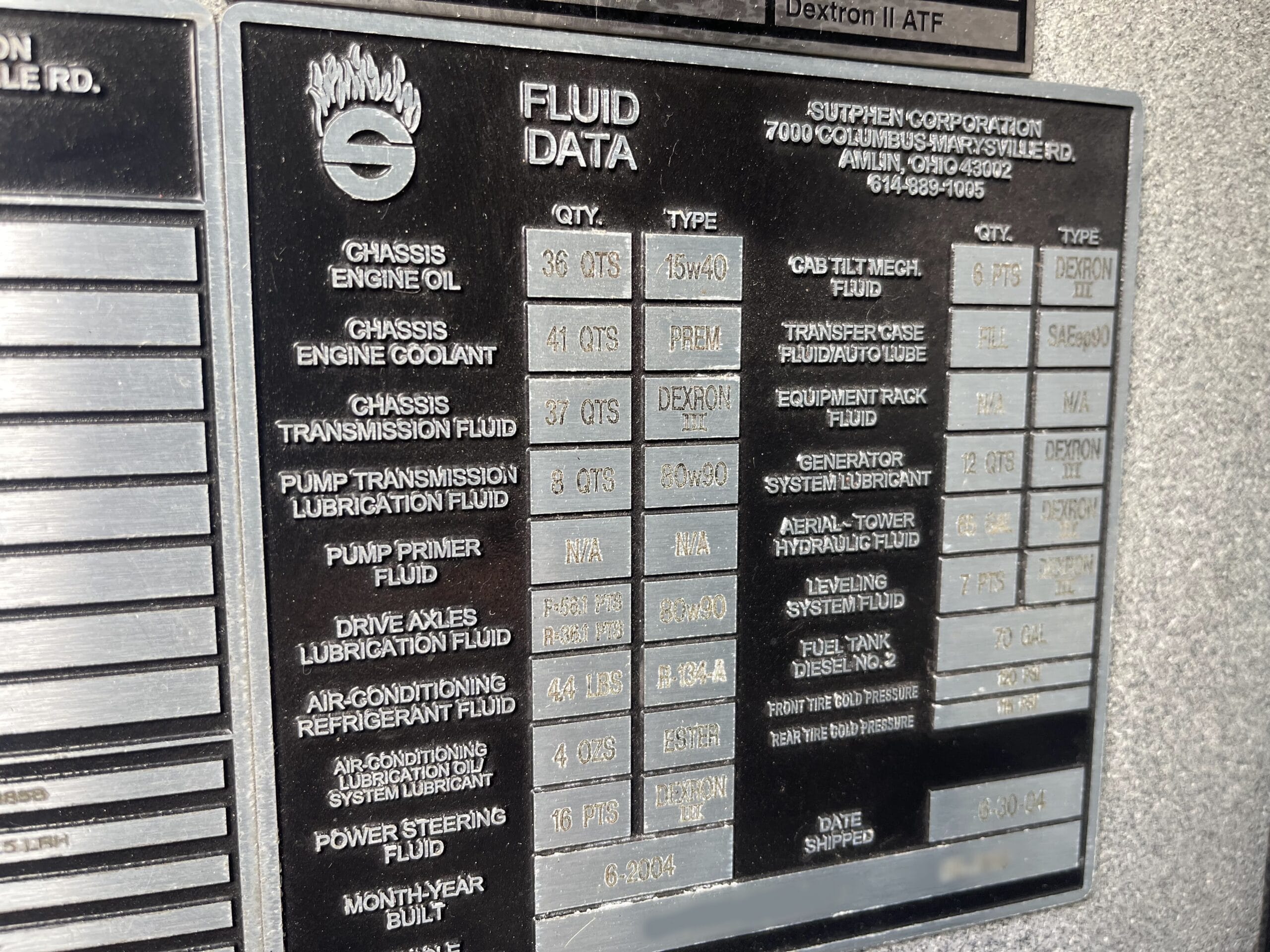 2004 Sutphen 110′ Platform #716296