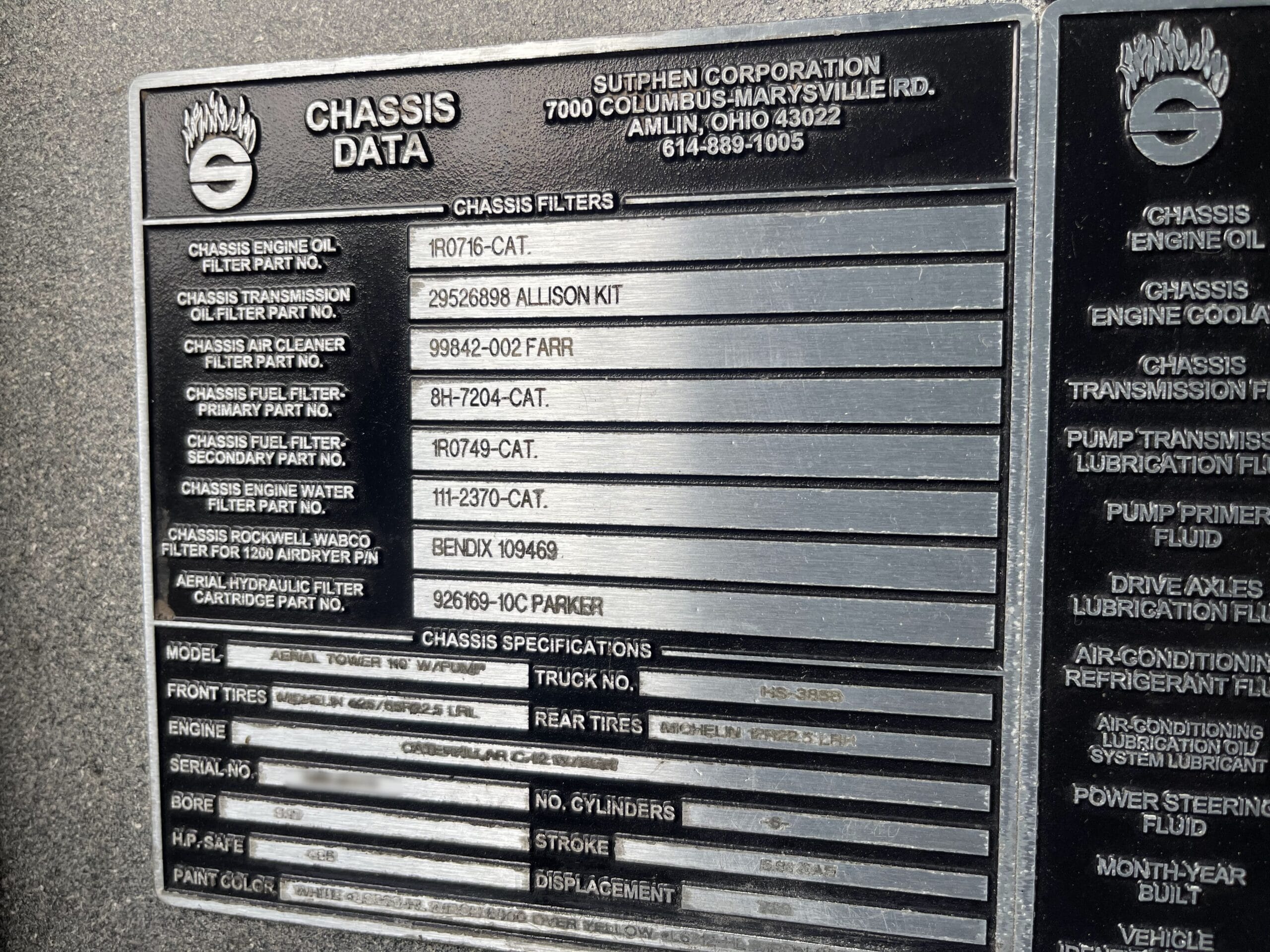 2004 Sutphen 110′ Platform #716296