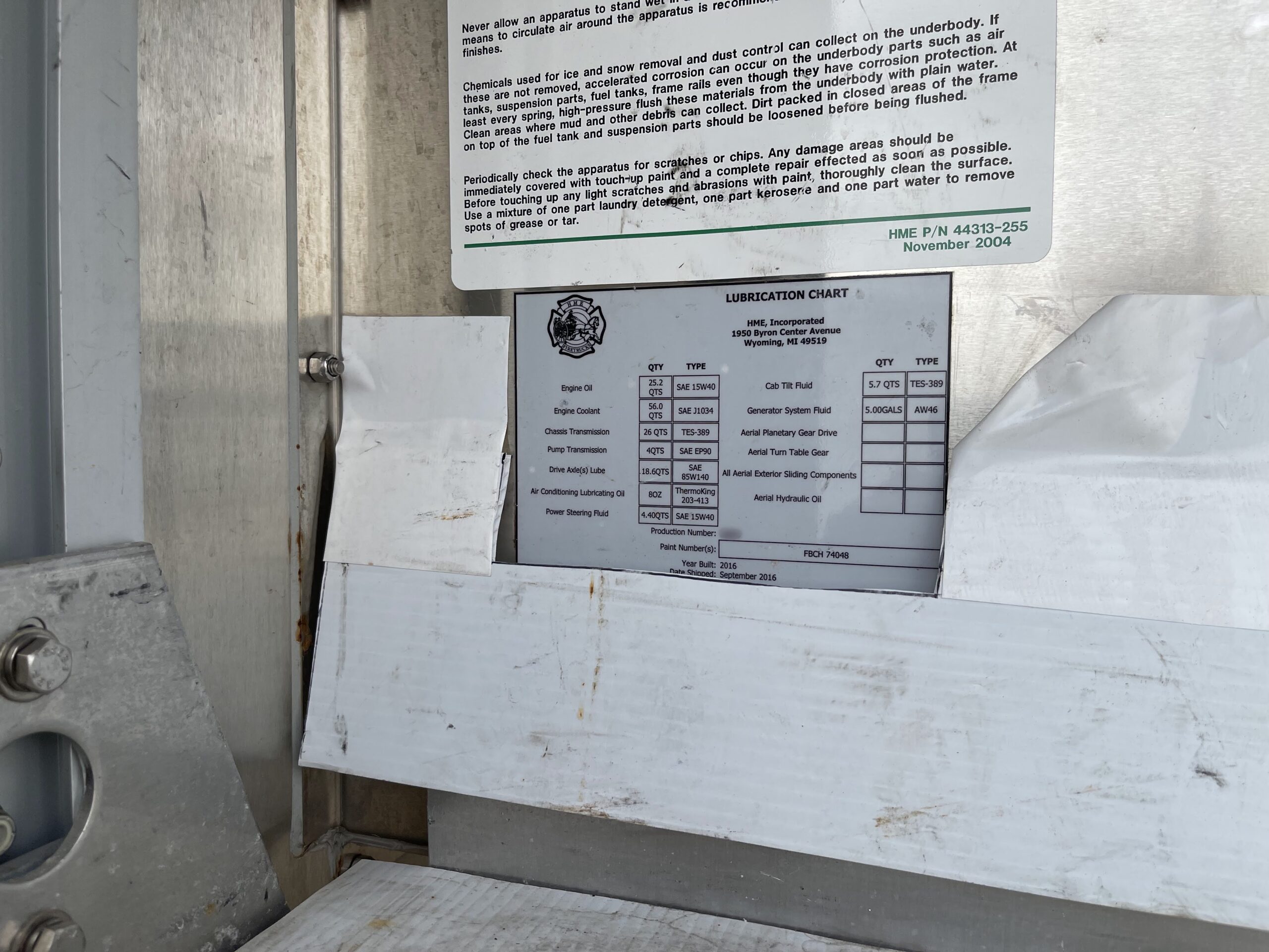 2016 HME Alexis Pumper Rescue #716301