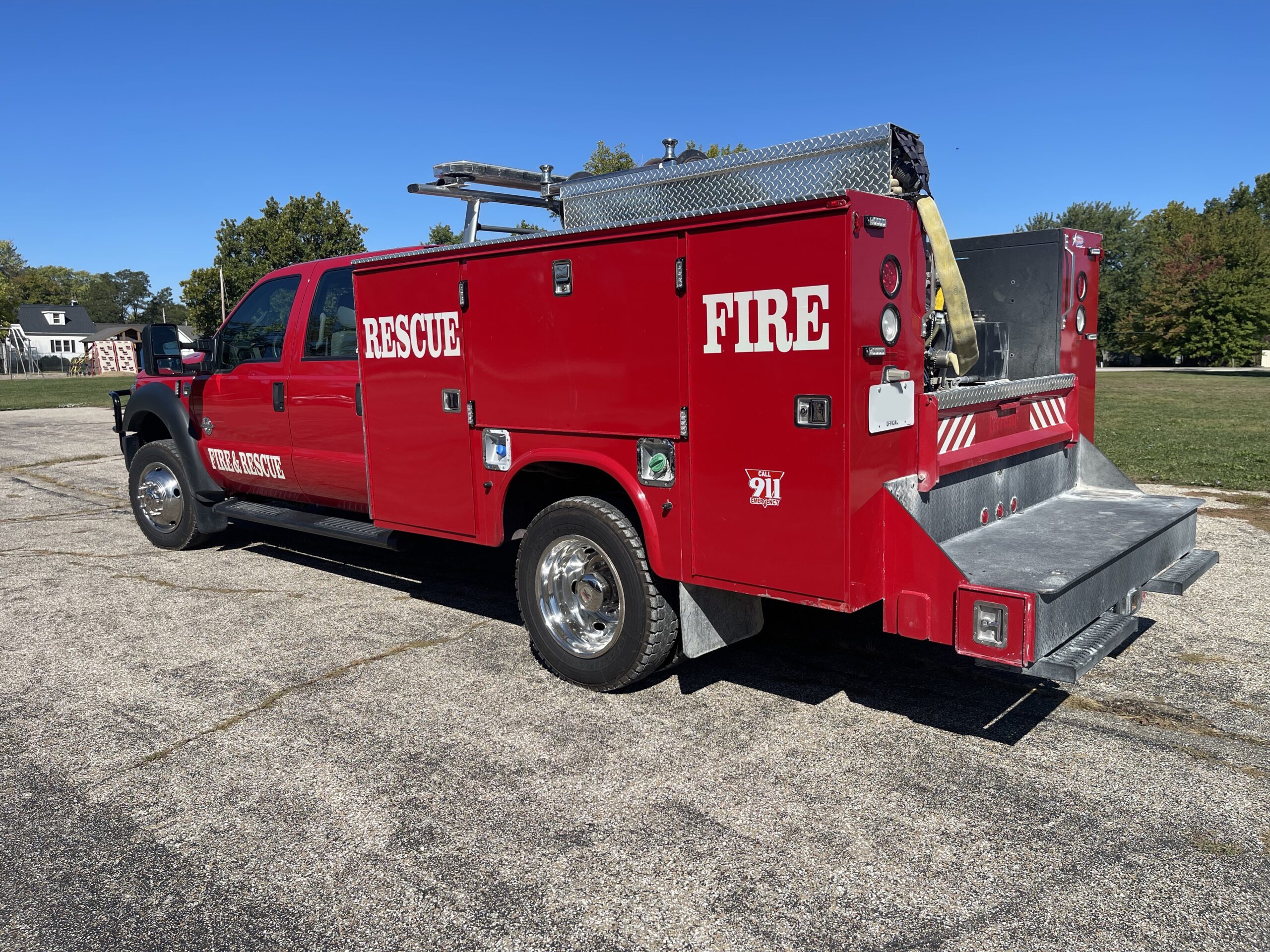 2013 Ford F-450 Brush Truck #716298