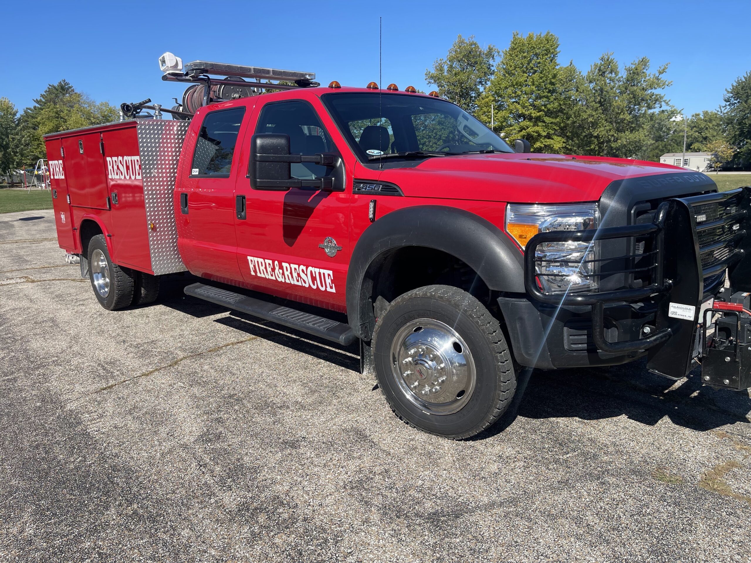 2013 Ford F-450 Brush Truck #716298