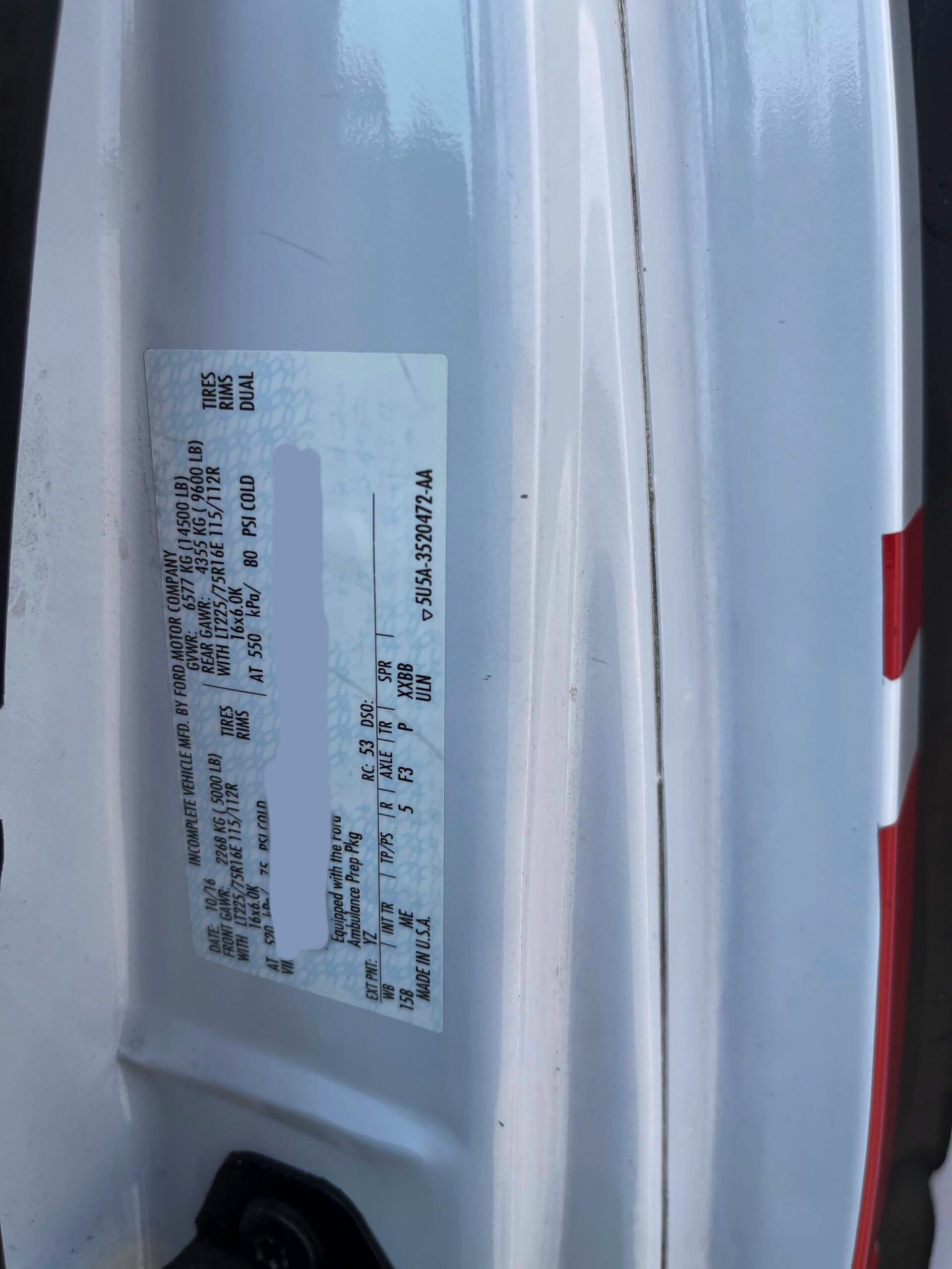 2017 Ford Demers Ambulance #716304