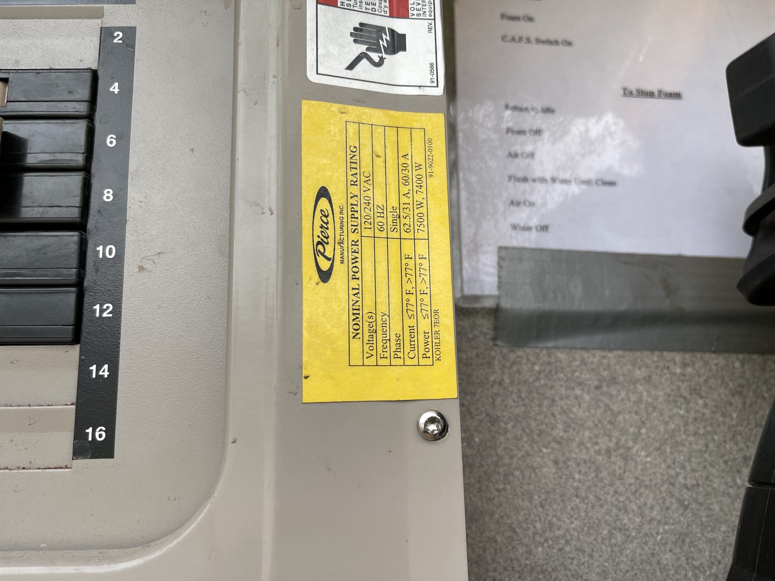 2006 International Pierce Pumper #716310