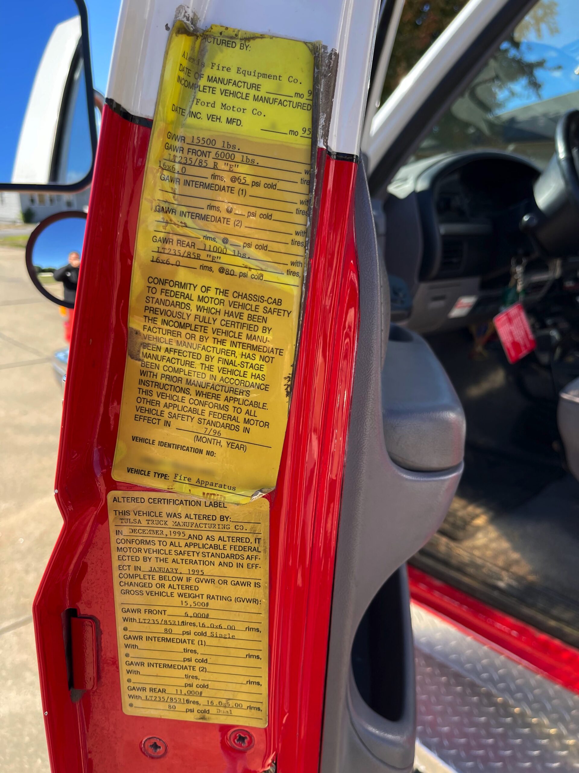 1996 Ford 4×4 Alexis Rescue Brush Truck #716307