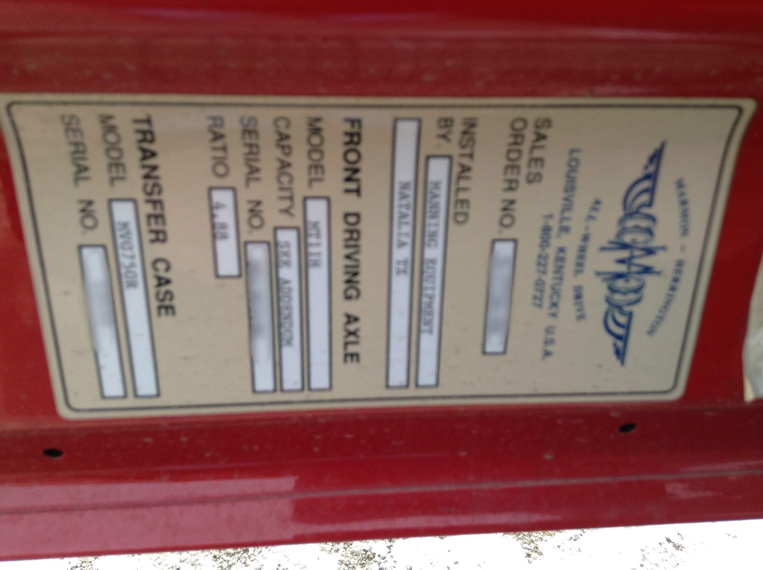 2007 F-650 4×4 Alexis Midi-Pumper #716319