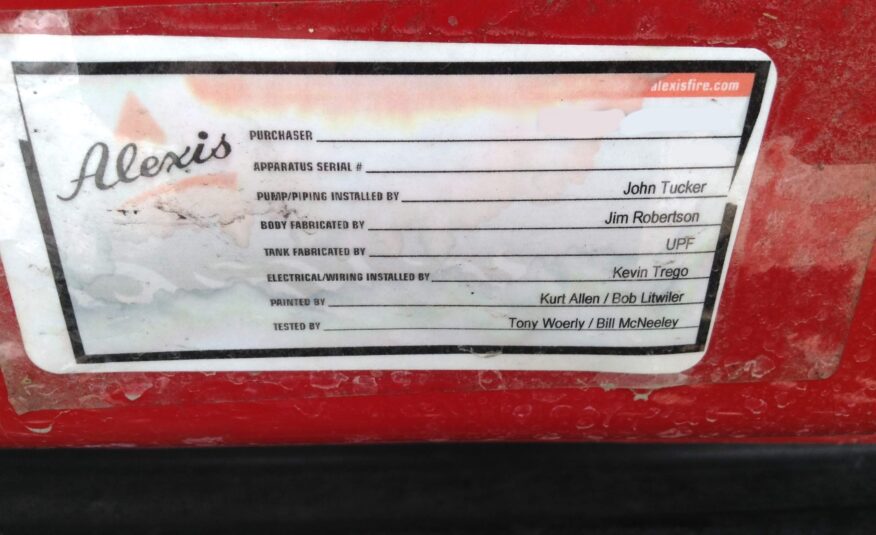 2007 F-650 4×4 Alexis Midi-Pumper #716319
