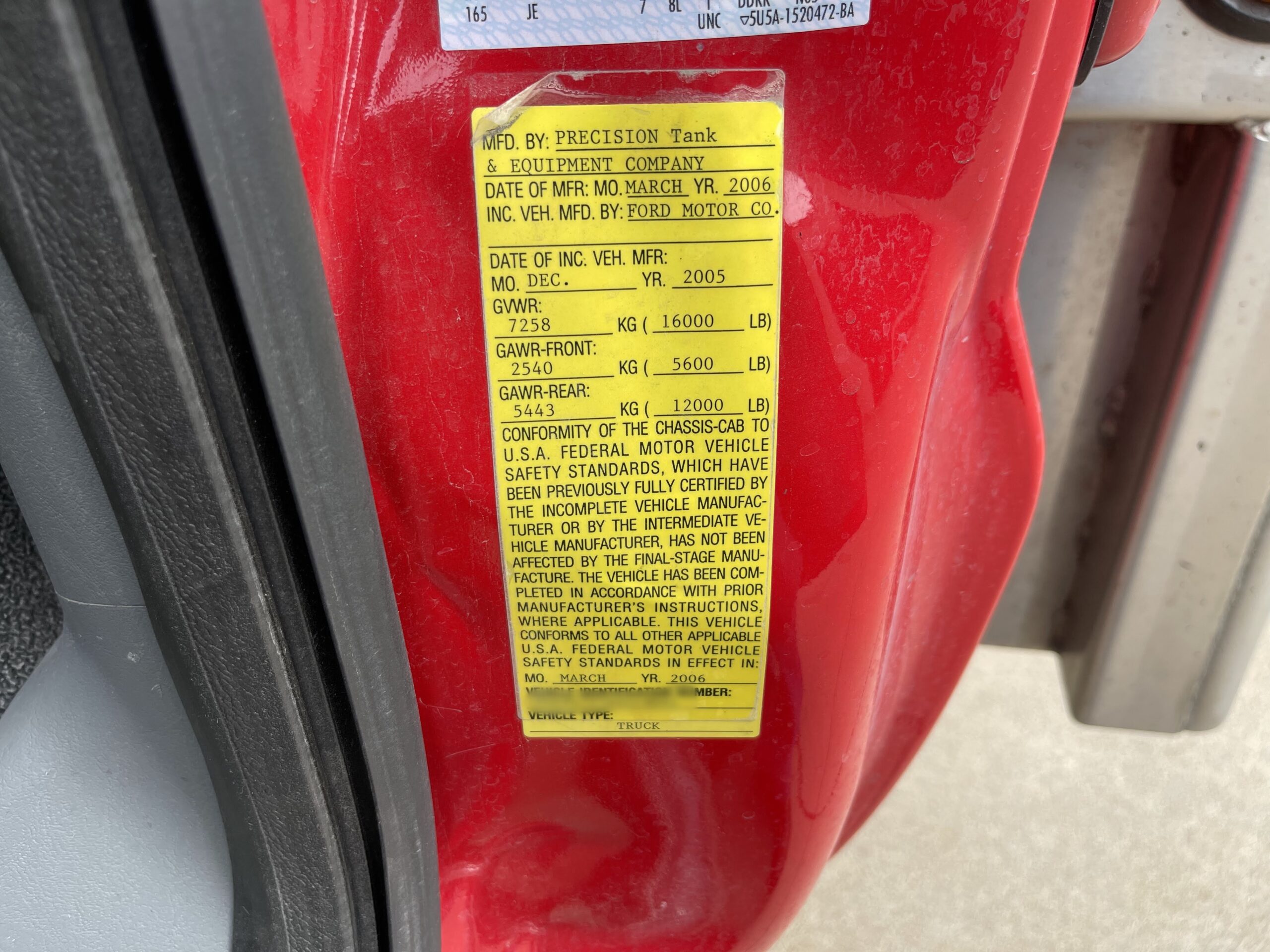 2006 Ford F-450 Brush Truck #716318