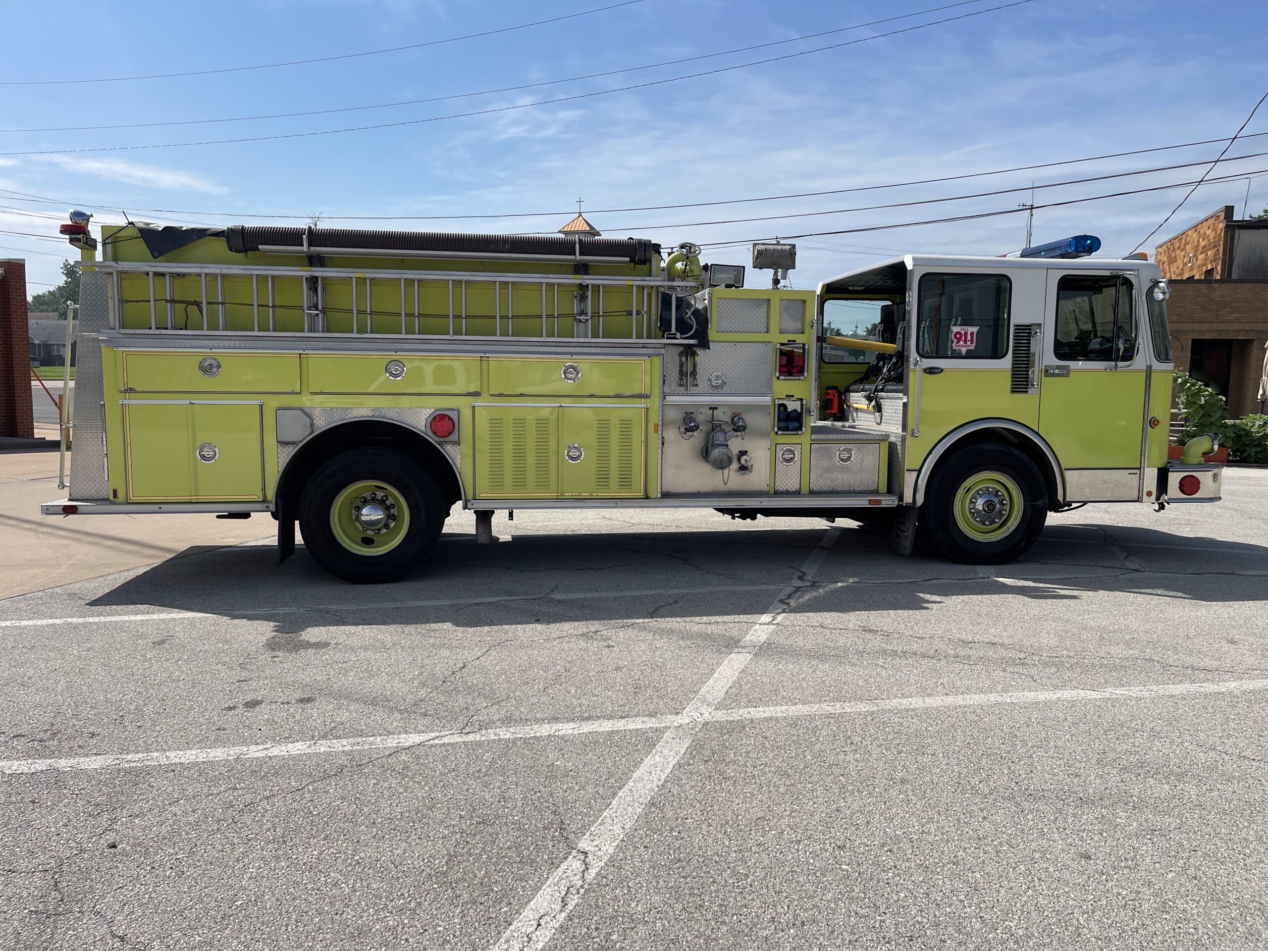 1991 E-One Pumper #716324
